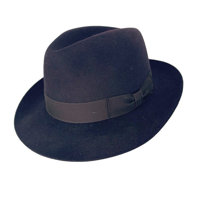 Navy Trilby Hat