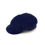 Navy Tweed cap